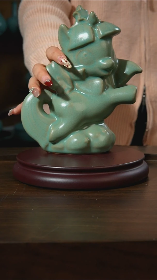 杯子瓷汝州原产地原矿仿古老釉q