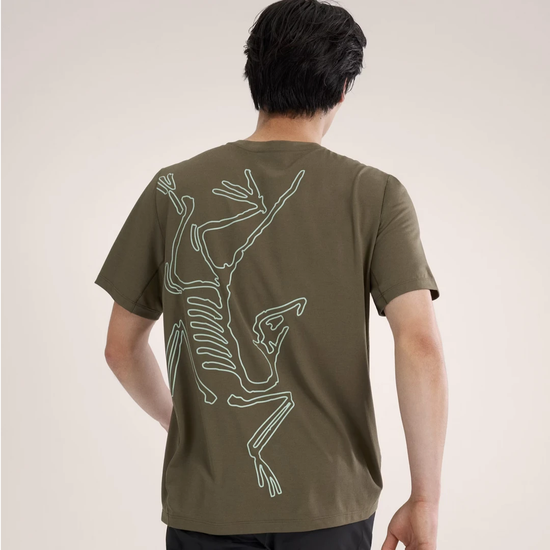 【Arcteryx|始祖鸟】Cormac 25年专业运动短袖吸湿排汗抗菌防晒透气