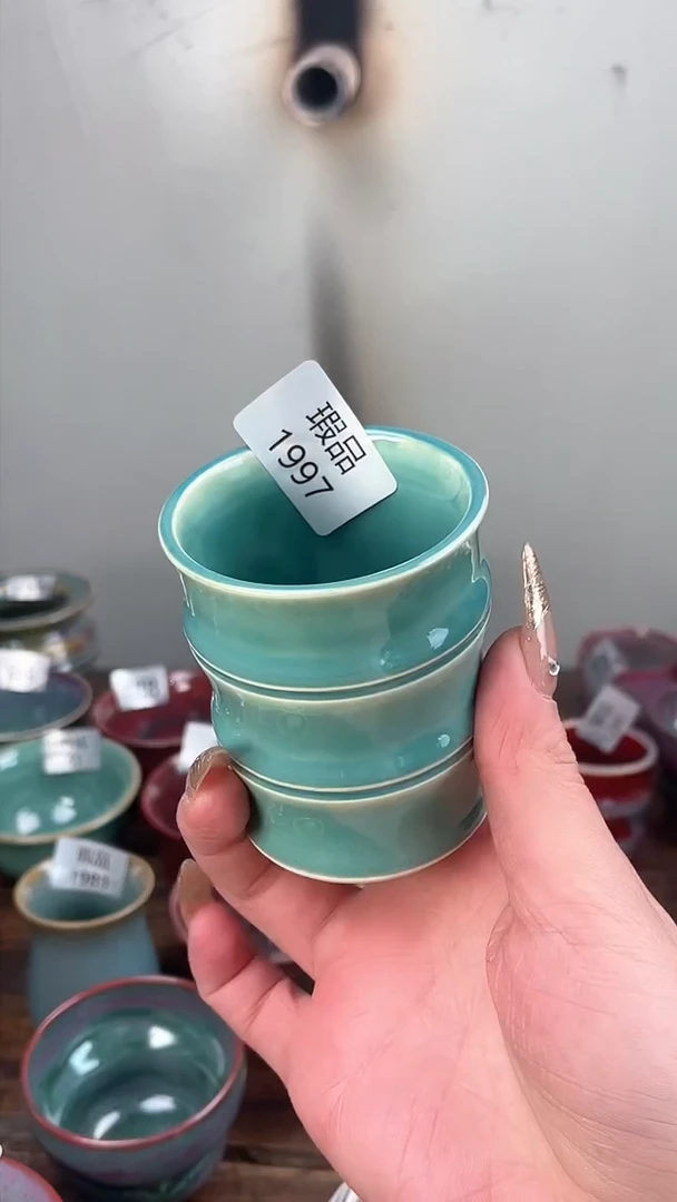 【闪购商品】摆件钧瓷手工茶器窑变