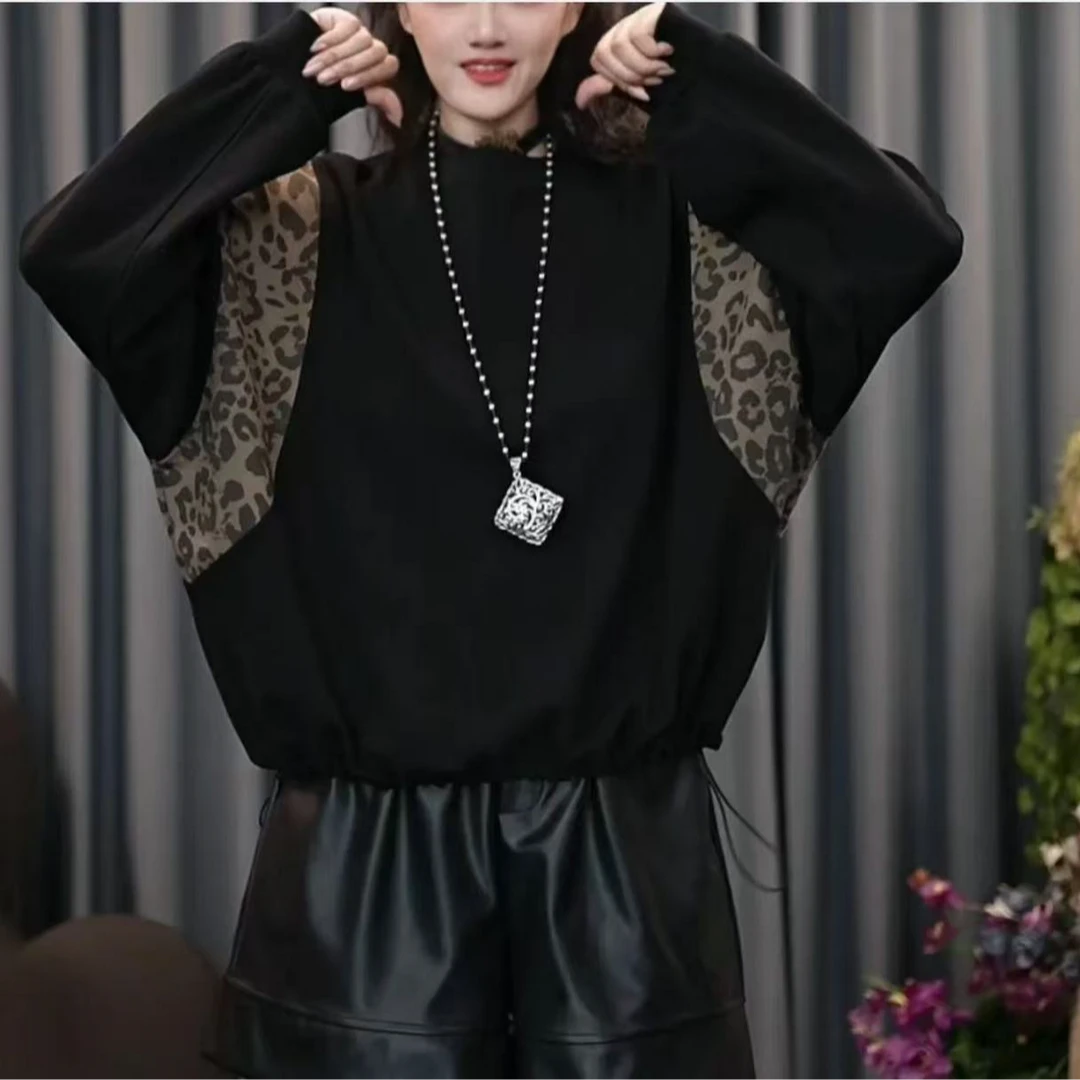 9226新款春季休闲百搭洋气时尚长袖卫衣