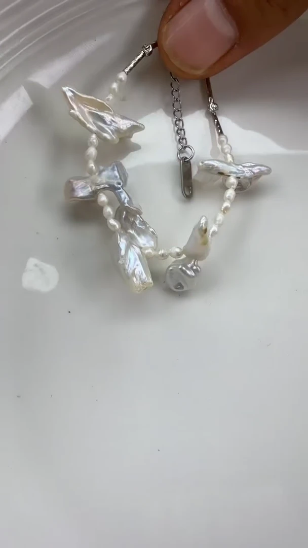 颈饰未镶嵌淡水珍珠1