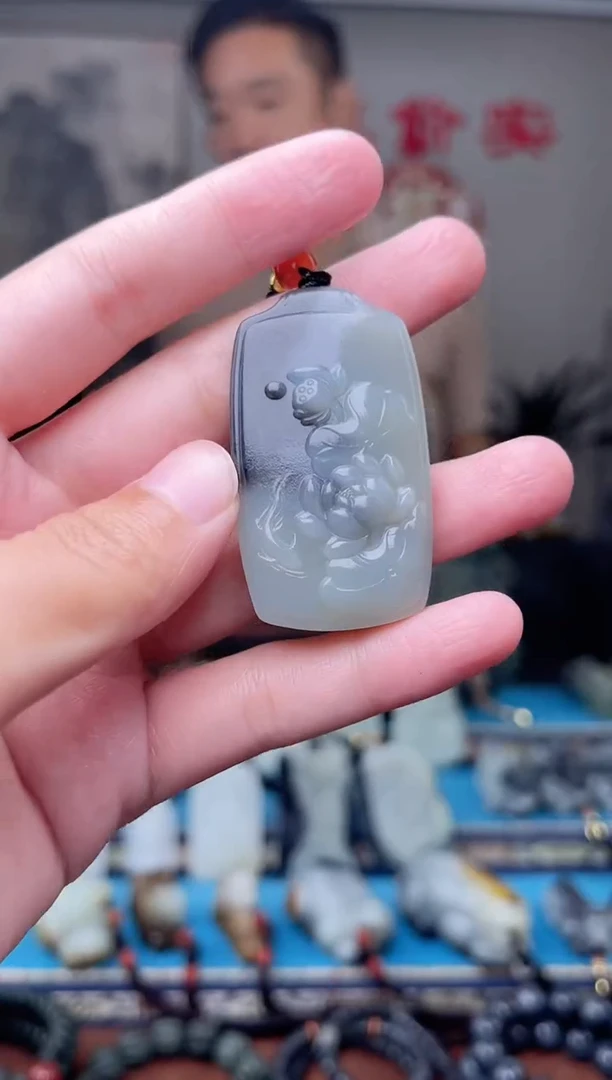 和田玉未镶嵌挂件1