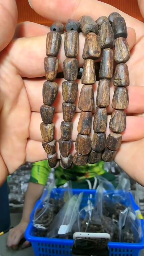 沉香手串181号单圈紫伽罗随行6g多样性发一