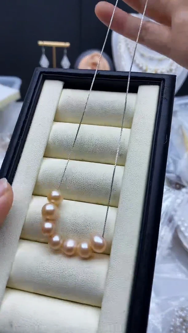 项链未镶嵌淡水珍珠多样性发其一