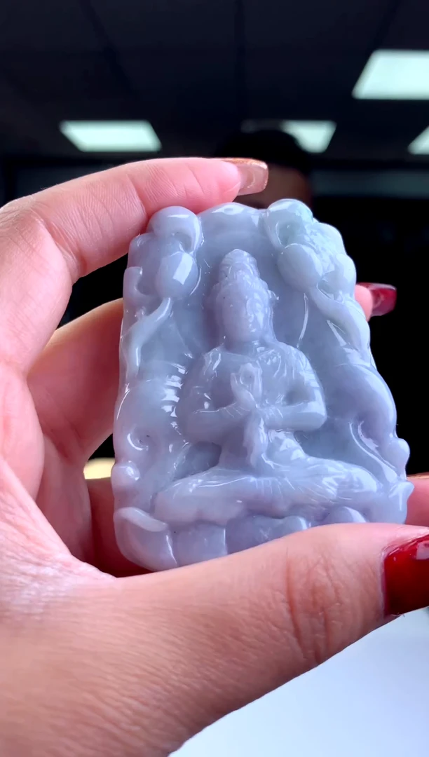 【闪购商品】定制翡翠未镶嵌天然A货翡翠挂件（拍一发一）