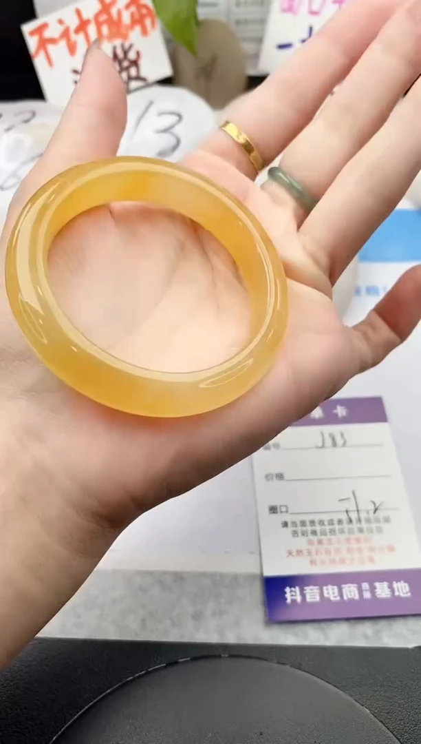 未镶嵌手镯石英质玉j83-HB51+