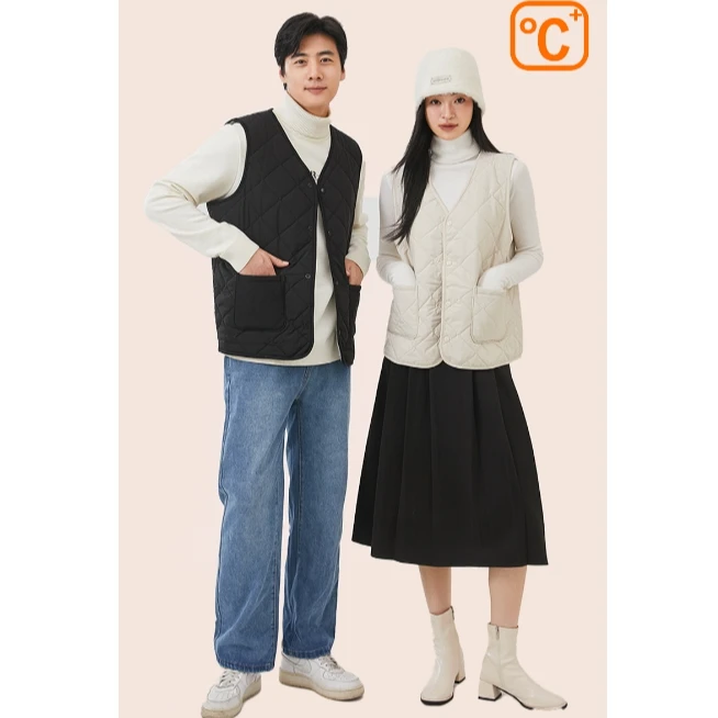 男女同款石墨烯蓄热轻暖马甲1544-1545-Z
