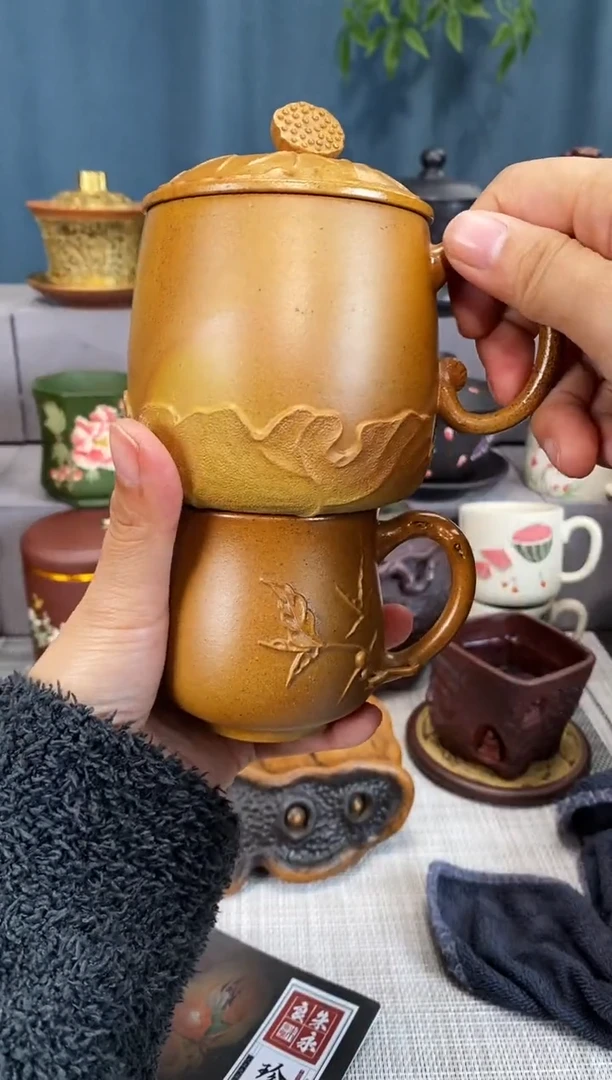 茶杯紫砂宜兴原矿紫砂闪购