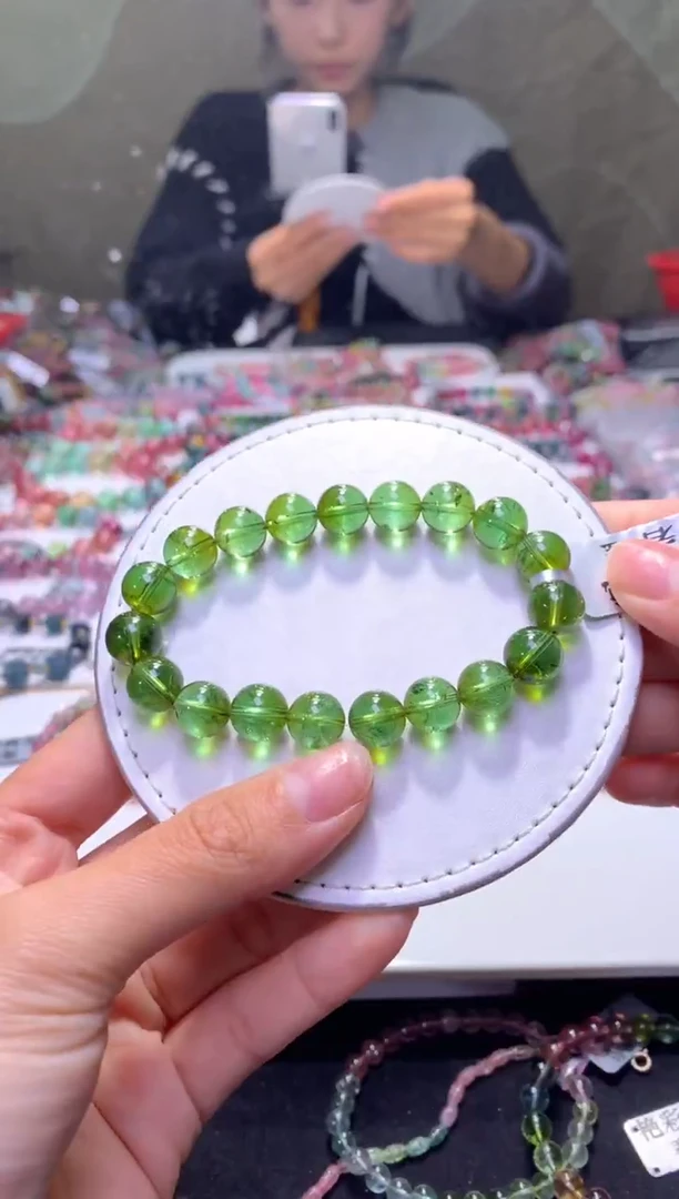 未镶嵌手串碧玺A68【天然碧玺】