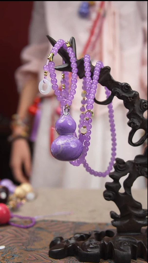 伊*言271玖澄文创漆艺葫芦国风配饰葫芦系列