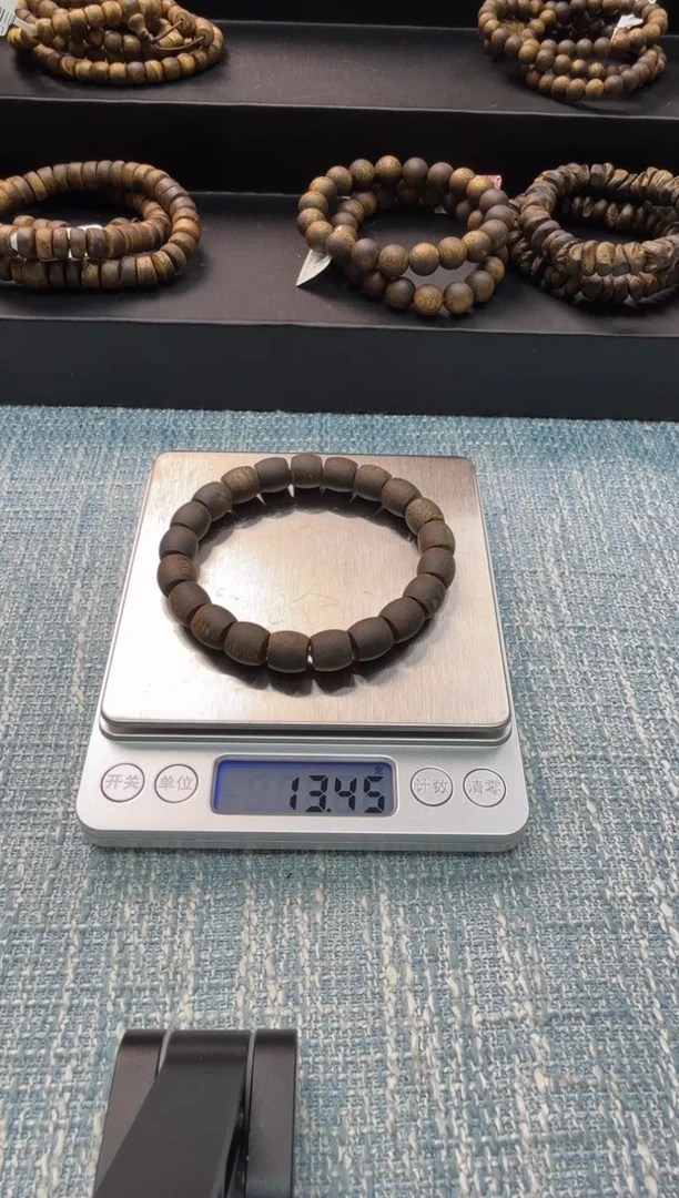 【闪购商品】沉香手串5沉香桶珠单圈
