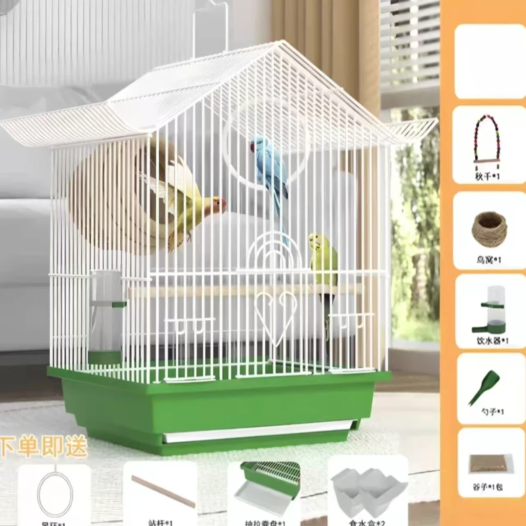 鹦鹉专用别墅笼子中号大礼包