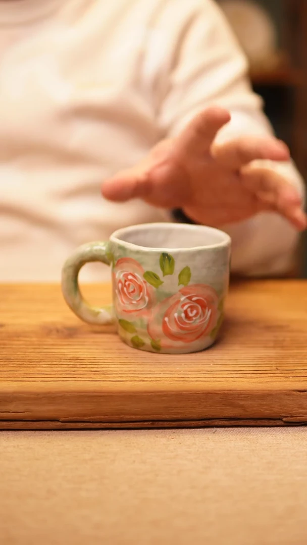 【闪购商品】@@陶园瓷舍@@纯手工手绘@高温釉下彩