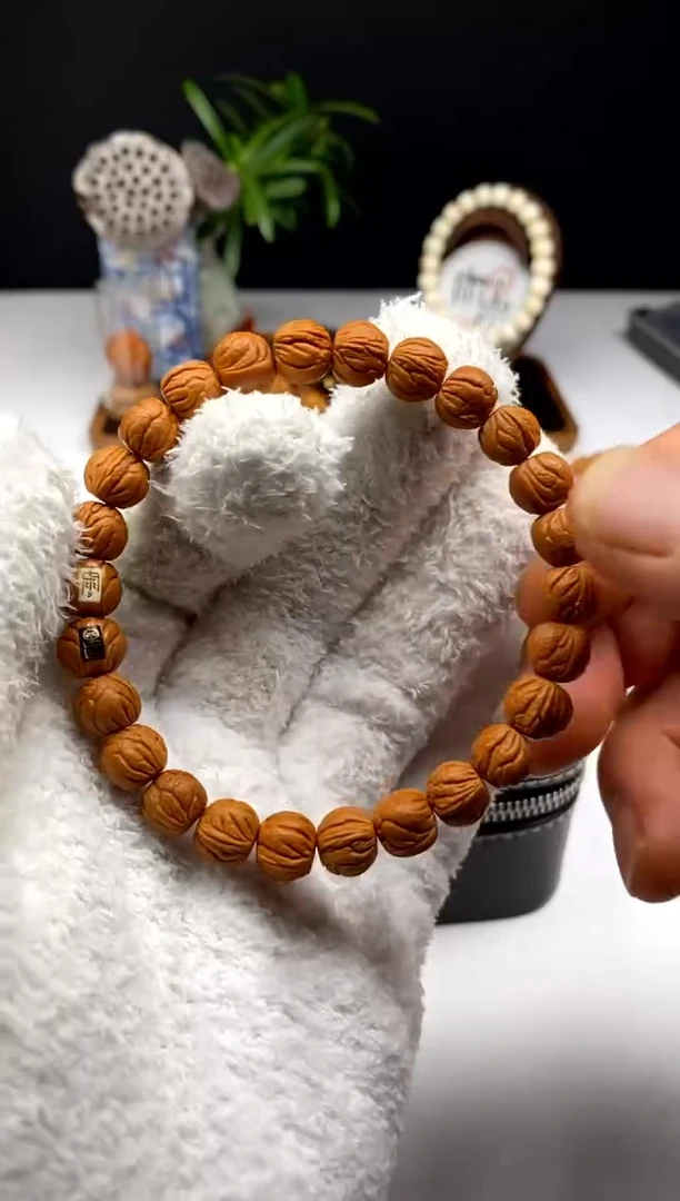 手串猴头核桃m*雨墨臻至 龙纹桃核  10尺寸  手串  899