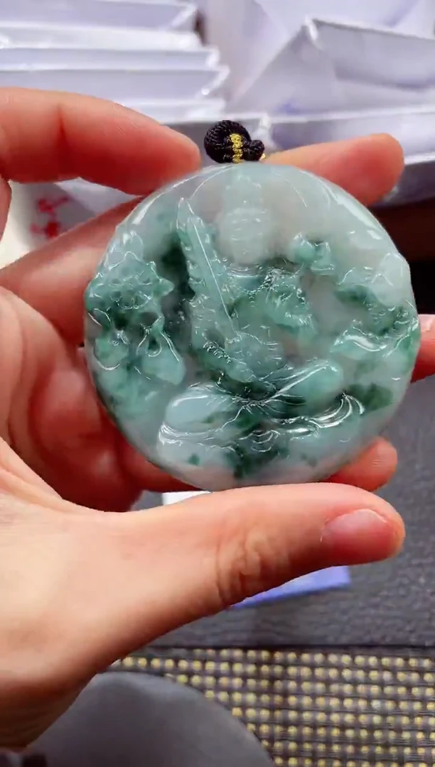 未镶嵌挂件翡翠1118888