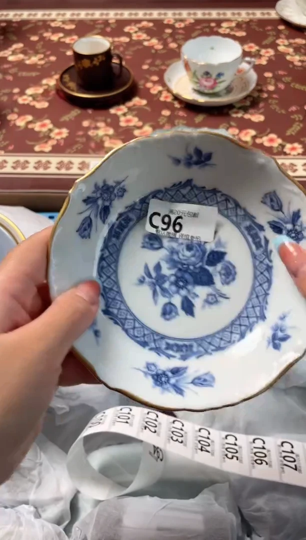 瓷片菡*瓷器瓷器C96