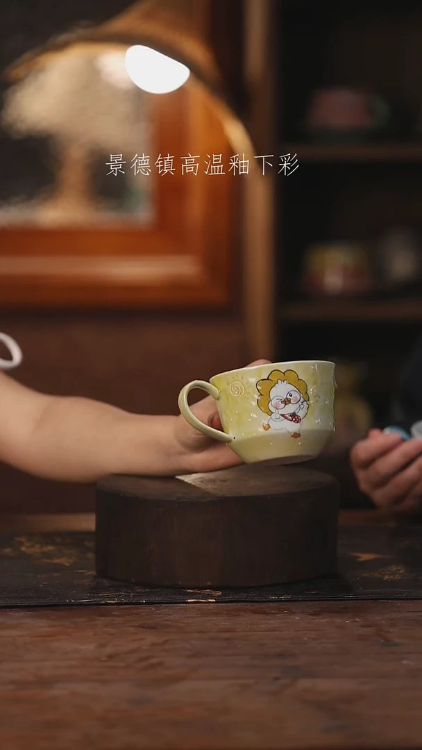 陶瓷景德镇高温釉下手绘陶瓷506