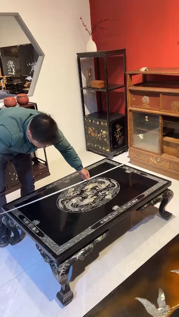 螺钿茶几 大漆漆器大漆漆器