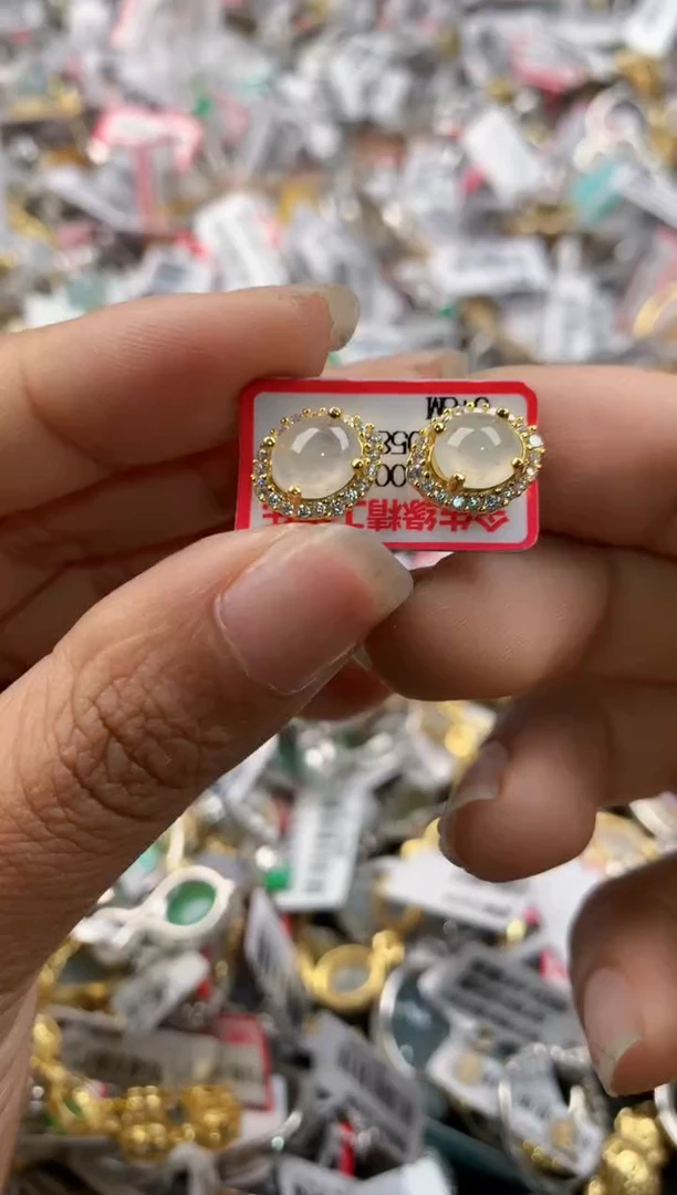 银S925镶嵌戒指翡翠888    6