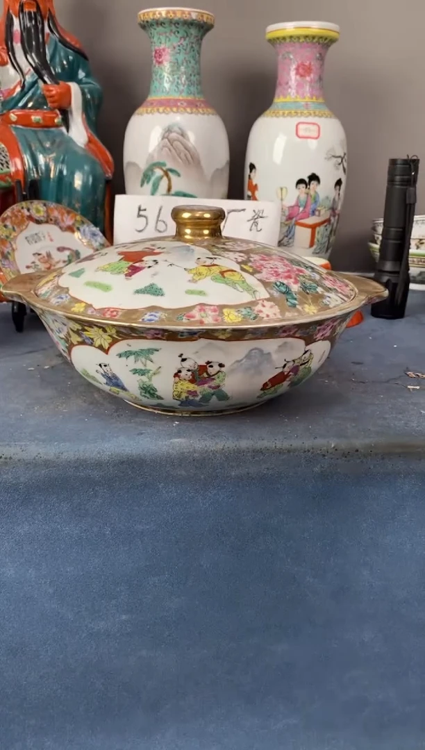 摆件陶567老厂瓷微瑕慎拍（已开价）
