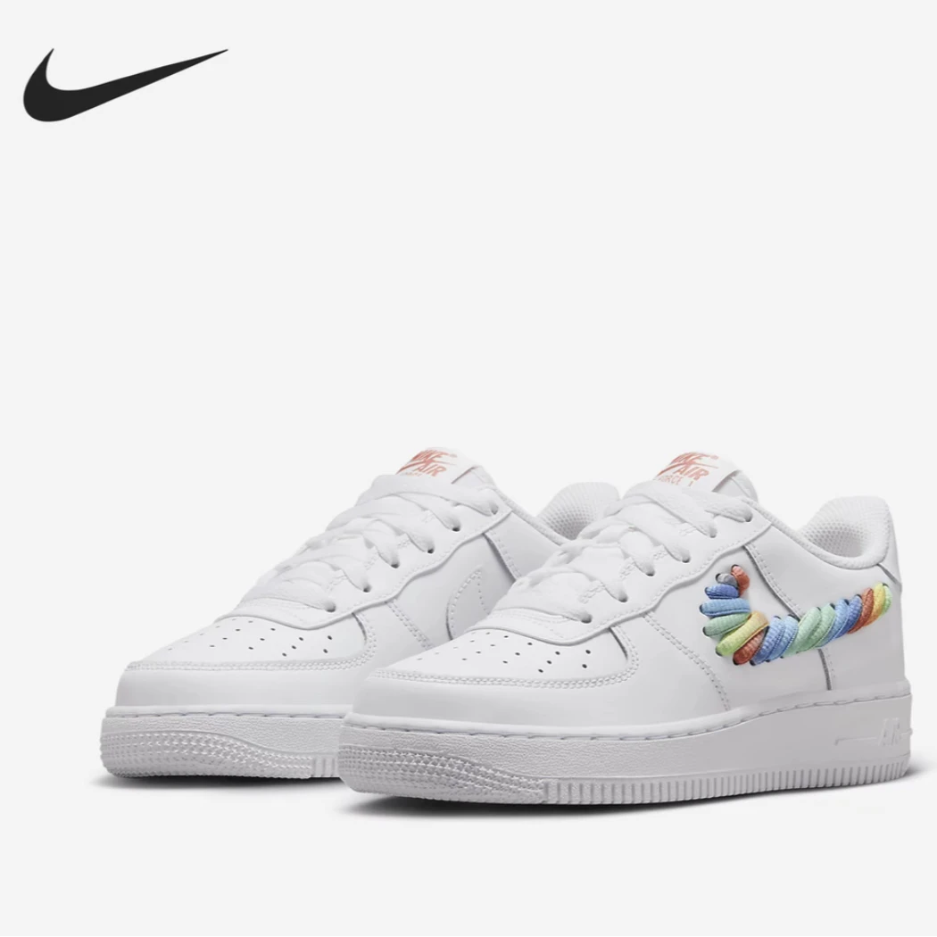 NIKE/耐克Air Force 1 LowGS运动休闲复古低帮板鞋FQ4948-100