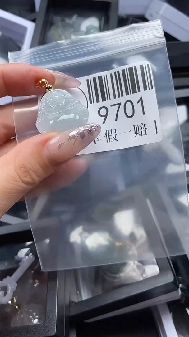 吊坠(不含链)未镶嵌翡翠9701