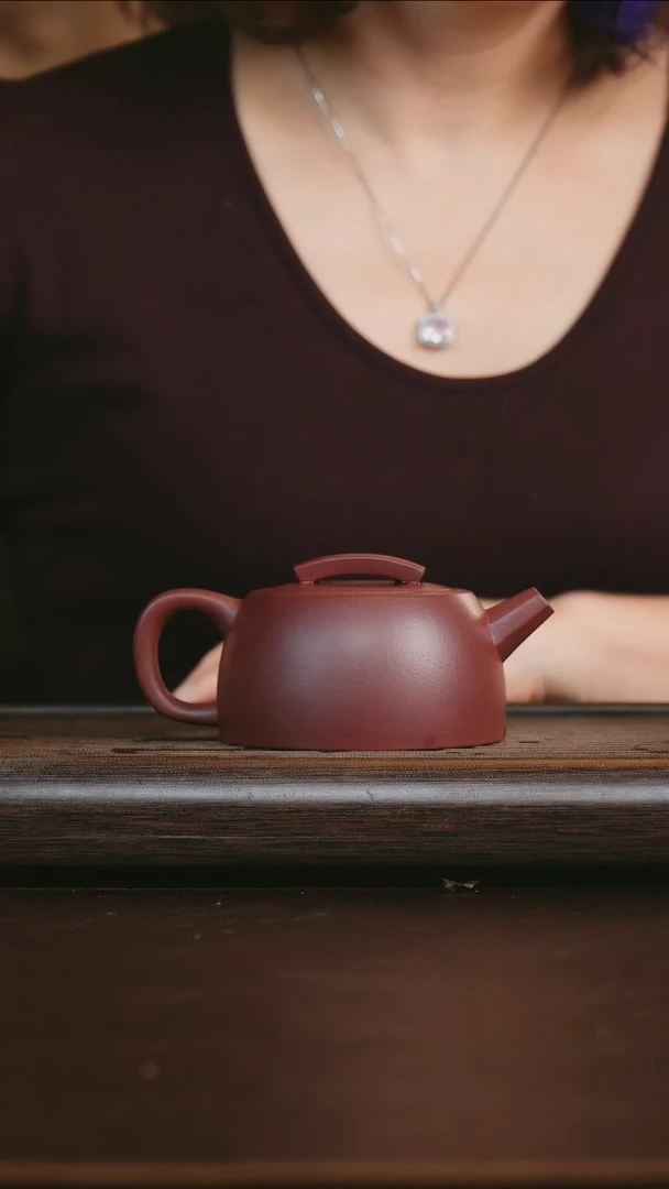 茶壶紫砂艺品紫砂 精选老紫泥 福井180cc