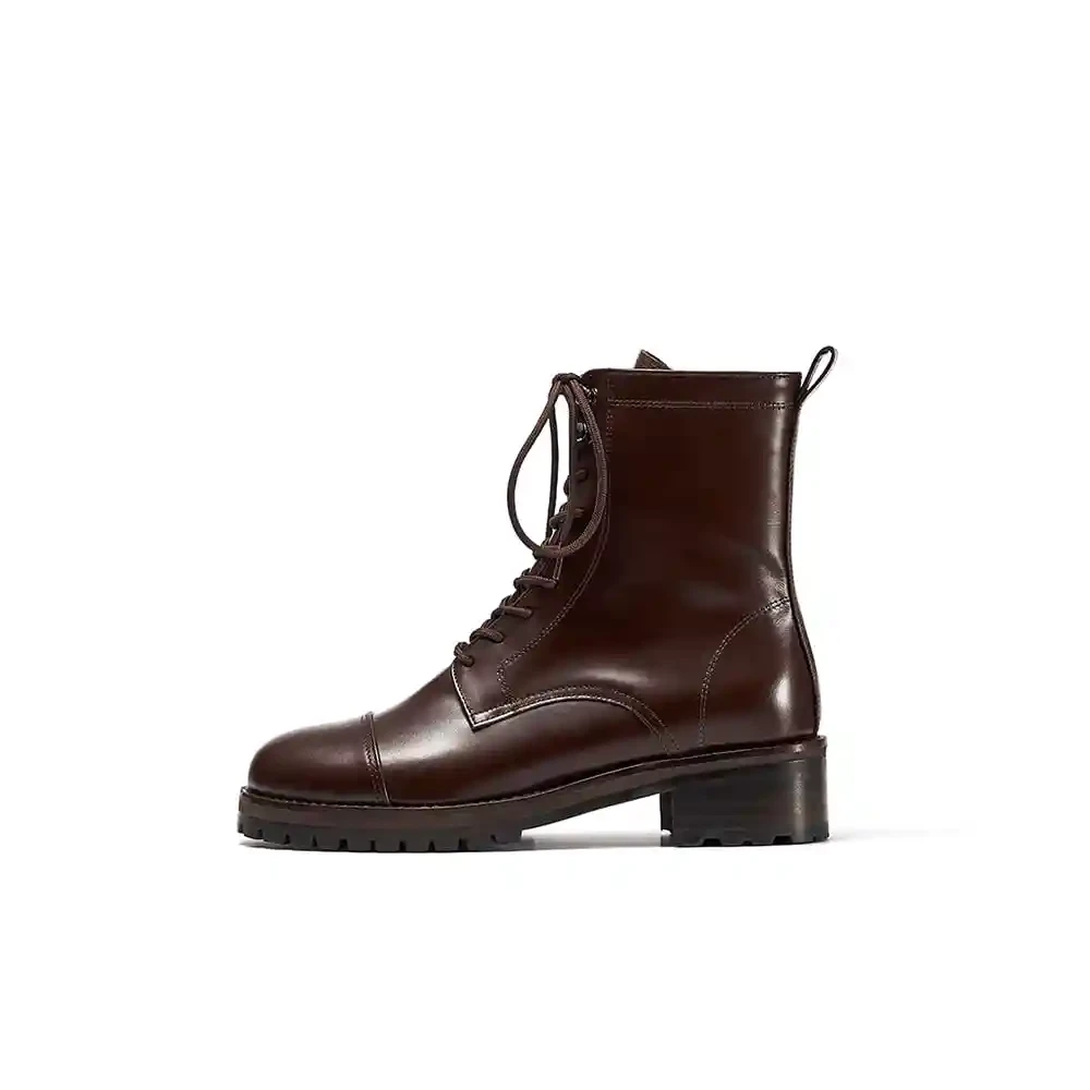 时尚百搭马丁靴女（秒拍秒退拉黑）