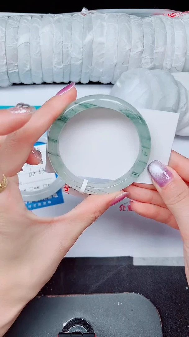 未镶嵌手镯石英质玉299-55/56