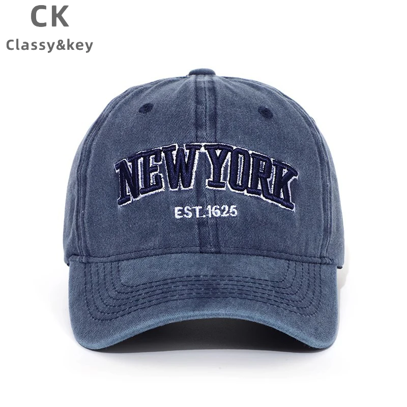 Classy key新加坡设计师联名款棒球帽子女百搭ins复古遮阳鸭舌帽