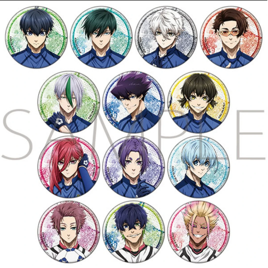 【蓝色监狱】蓝锁第二季全息角色徽章盲盒（默认代拆）