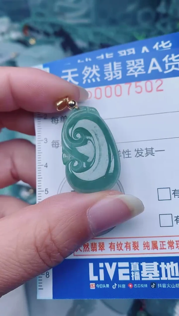 颈饰未镶嵌翡翠00007502