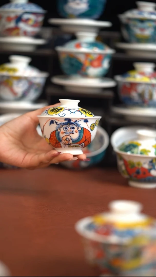 瓷片昨明盖碗（福利价格）