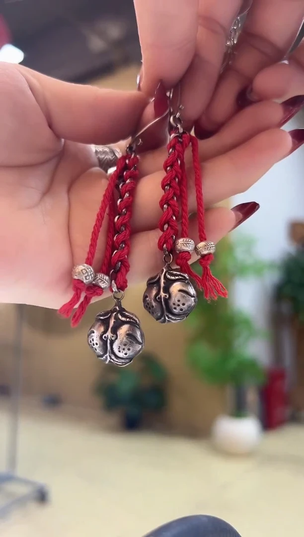 无925银好***满耳饰