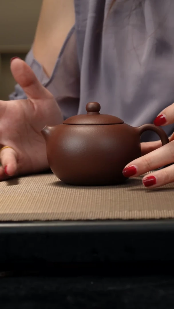 茶壶紫砂紫泥西施230c