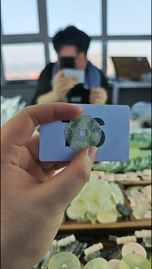 【闪购商品】蛇纹石玉颈饰未镶嵌吊坠76