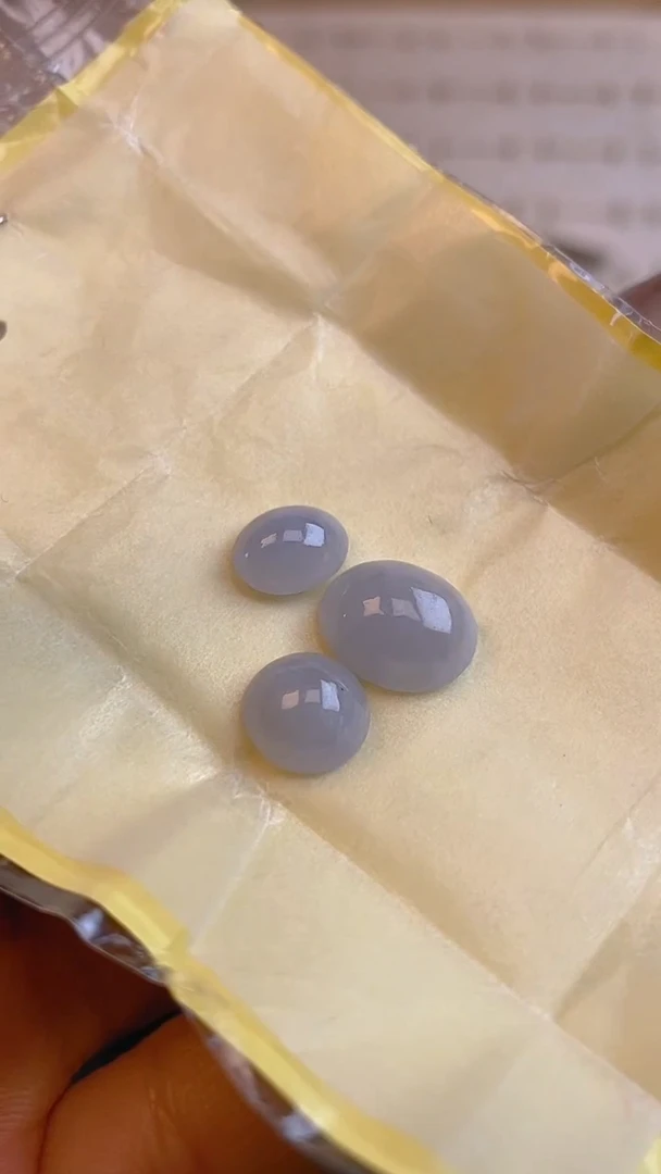 【闪购商品】翡翠耳饰未镶嵌天然A货翡翠4