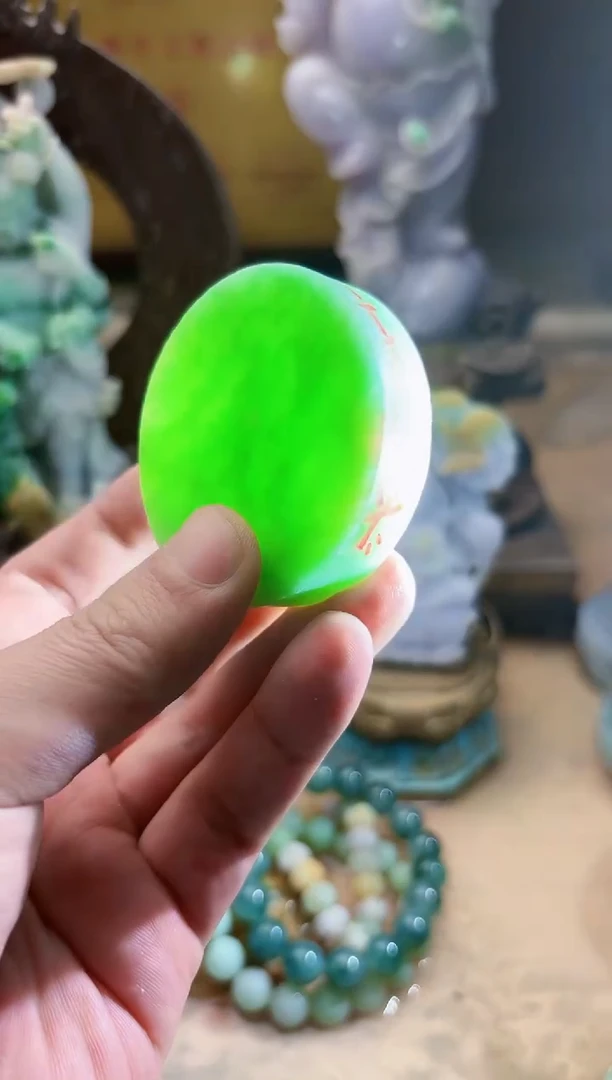 未镶嵌挂件翡翠A货张麦9520