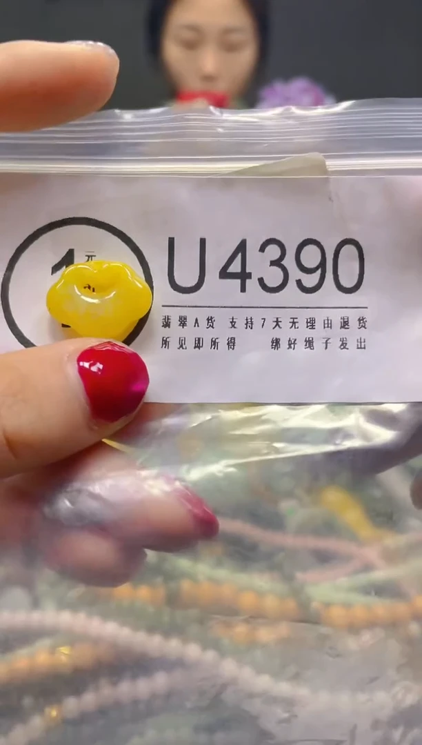 颈饰未镶嵌翡翠/Y/翡翠A货，一件也是批发价