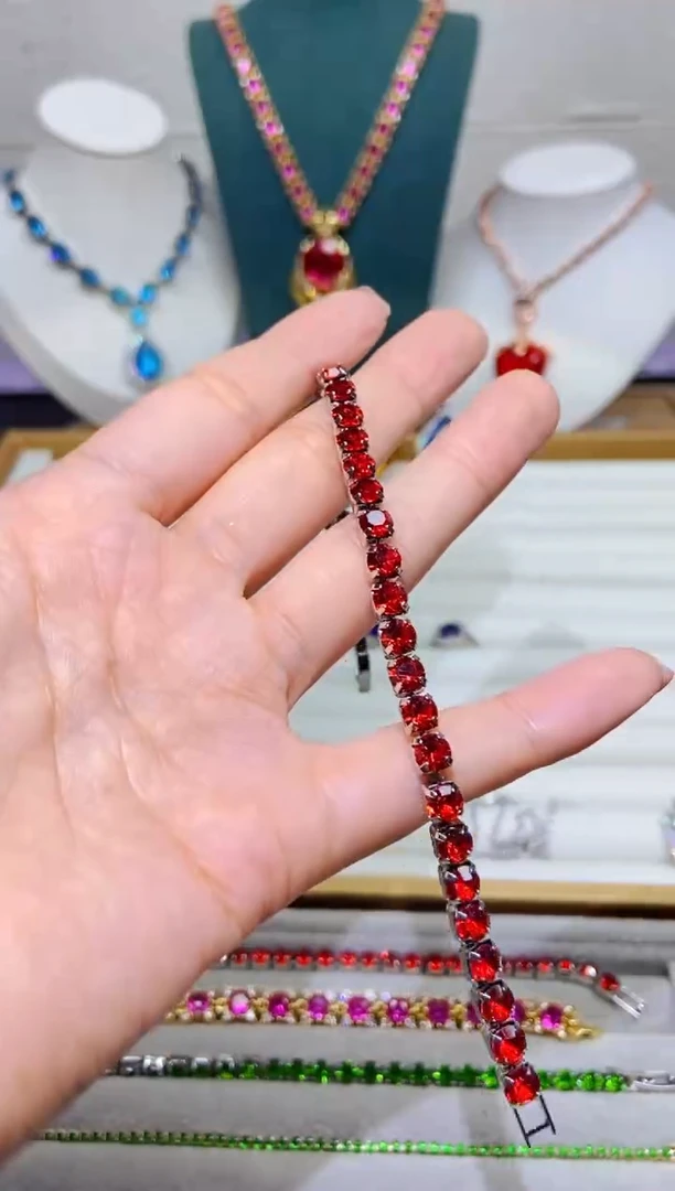 银S925镶嵌耳饰紫晶1