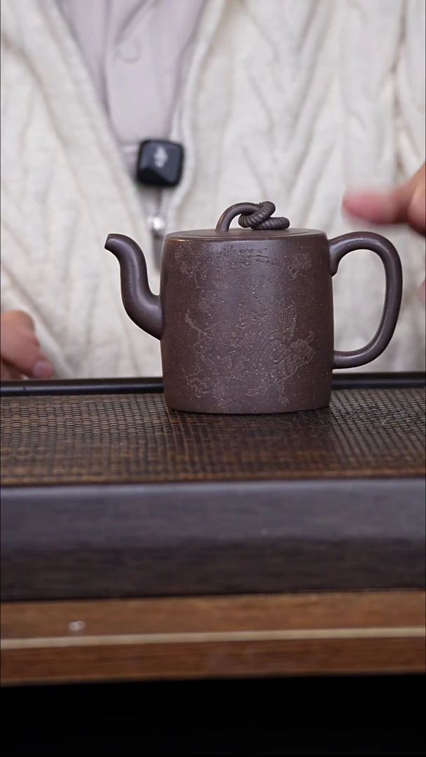 茶壶紫砂宜兴手工原矿紫砂壶001带证书