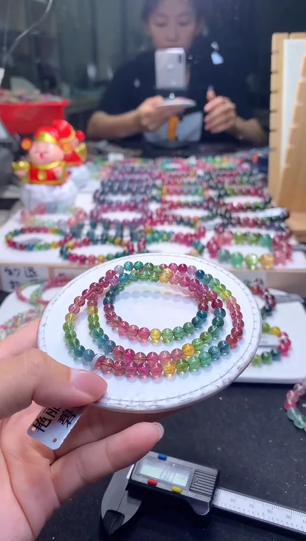 未镶嵌手串碧玺A40【天然碧玺】5mm