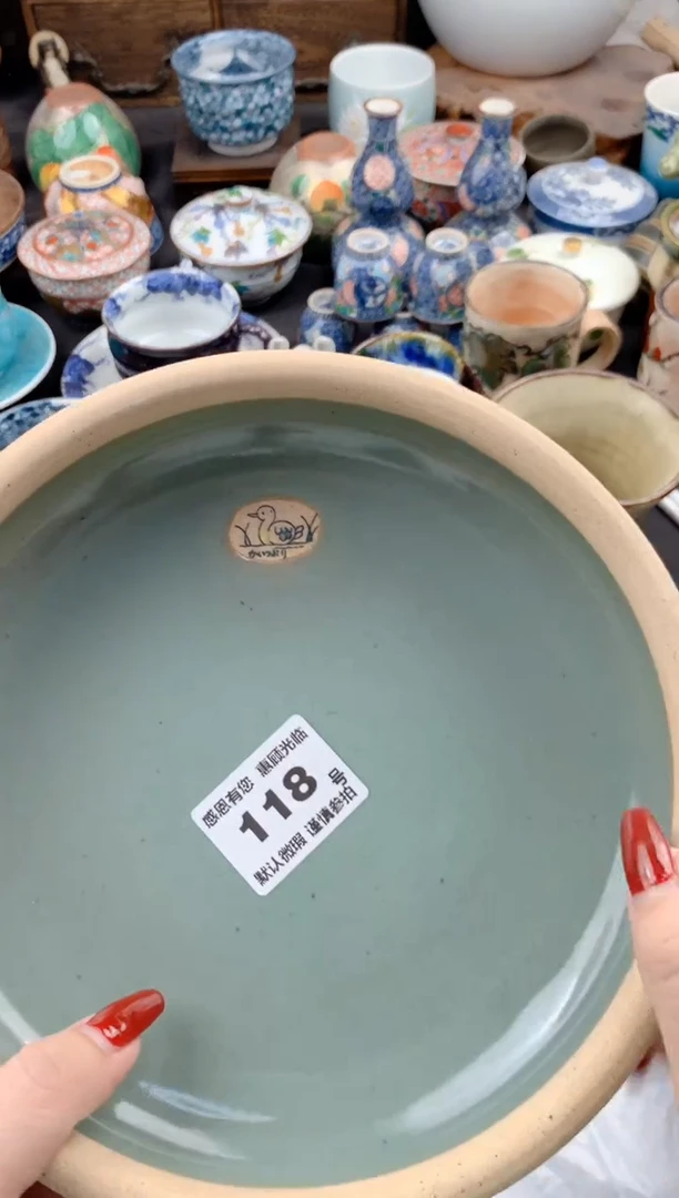 【闪购商品】瓷片118号九姑娘工艺品瓷器