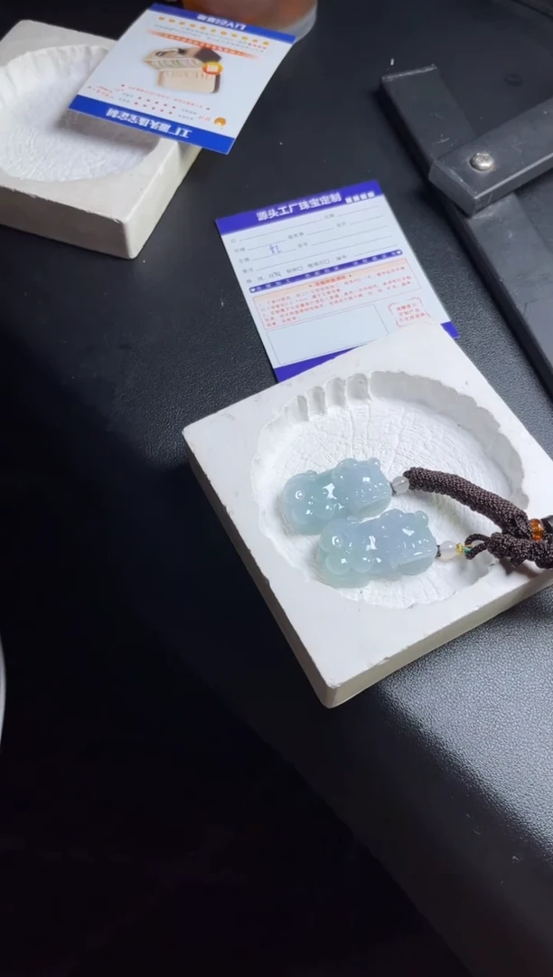未镶嵌挂件翡翠貔貅多样性发一件