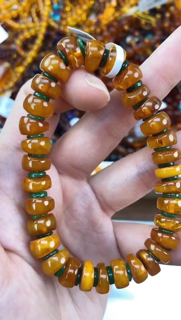 裸石琥珀未镶嵌天然琥珀蜜蜡