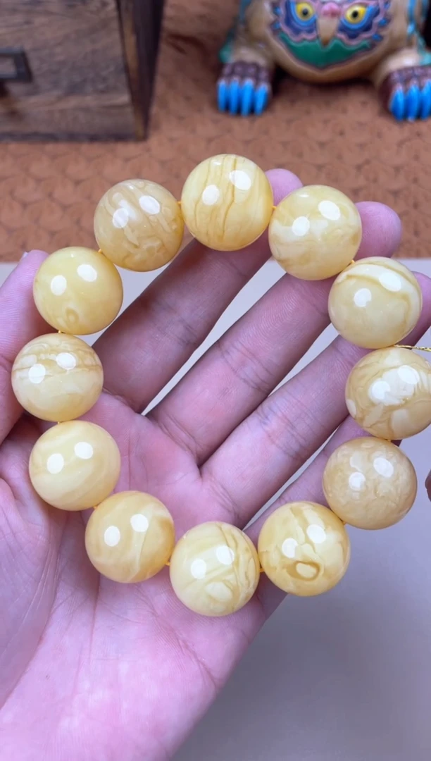 裸石蜜蜡未镶嵌WML9002多样性发其中一件