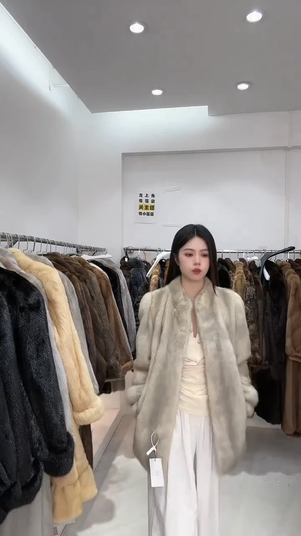 小橙子皮草进口中古貂