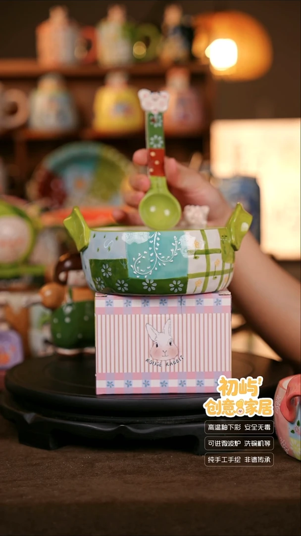 陶瓷手工手绘餐具