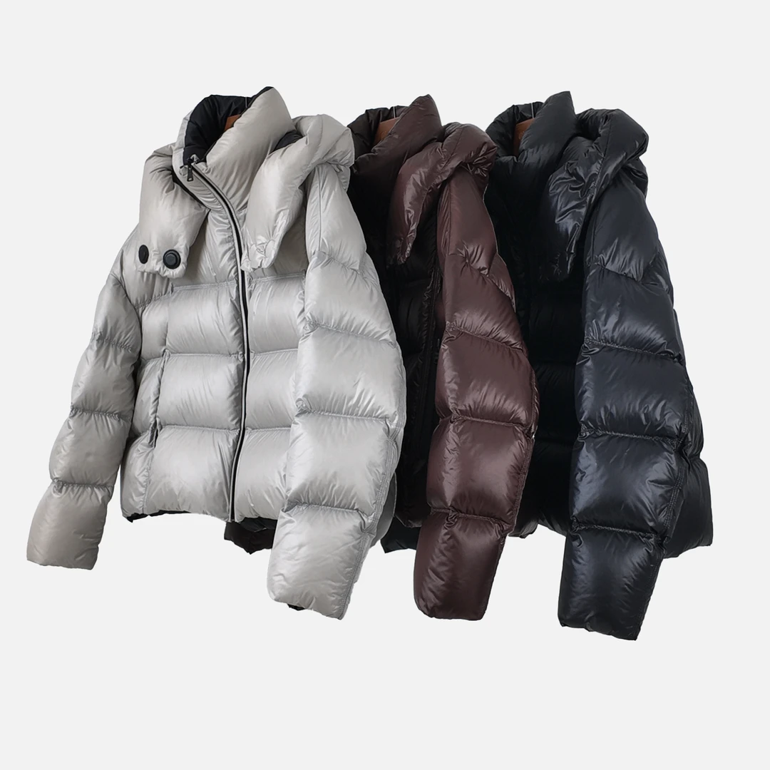 【慕茹萍专享】短款微O的面包廓形鹅绒服ZS535