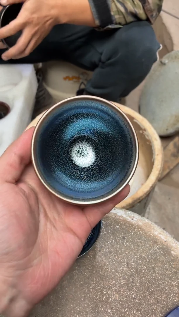 茶盏蓝麒麟建盏换点柴火